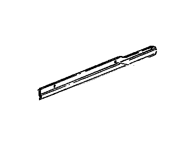 GM 25645208 Sealing Strip Assembly, Rear Side Door Bottom Auxiliary