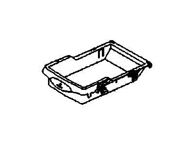 GM 22789392 Tray,Front Seat Storage