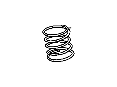 Pontiac Coil Springs - 88970153