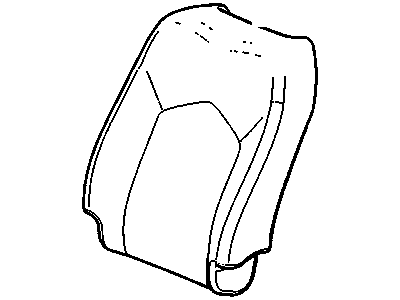 GM 20941546 Cover Assembly, Driver Seat Back Cushion *Jet Black