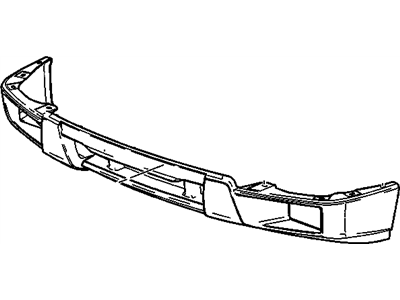 2005 GMC Canyon Bumper - 12335807