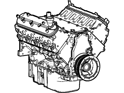 GM 19256262 Engine,Gasoline (Service New)