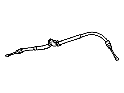 GM 22933326 Cable, Parking Brake (Lh)