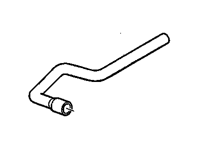 GM 98004176 Hose Assembly, Heater Outlet