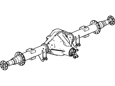 15097967 GM Rear Axle Assembly Illustration 1 of 1