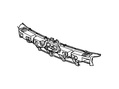 GM 15831261 Absorber,Rear Bumper Energy