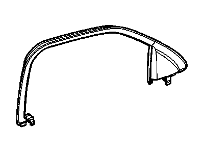 15906562 GM Weatherstrip Assembly, Front Side Door Window Inner Illustration 1 of 1
