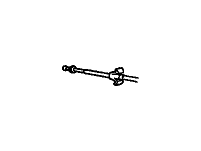 1985 Pontiac Fiero Throttle Cable - 10033890