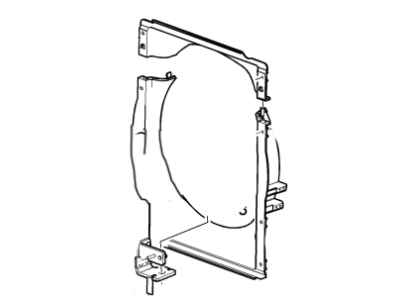 19405598 - Genuine GM SHROUD KIT,ENG COOL FAN