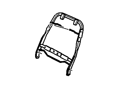 GM 16791956 Frame,Passenger Seat Back Cushion