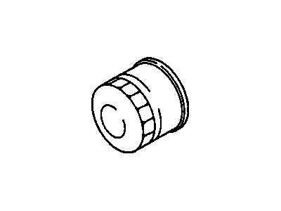 1986 Chevrolet Spectrum Oil Filter - 25161877