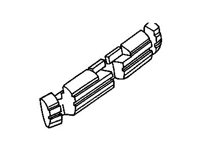 GM 16506531 Absorber, Rear Bumper Fascia Energy