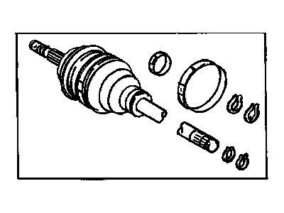 1989 Chevrolet Prizm CV Joint - 26026647