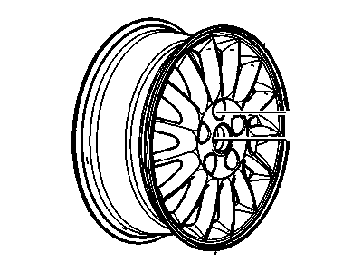 2004 Pontiac Grand Prix Spare Wheel - 9594250