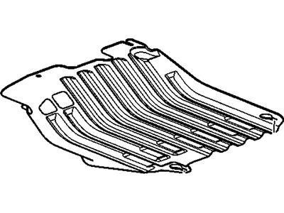 GM 25871125 Plate, Oil Pan Skid