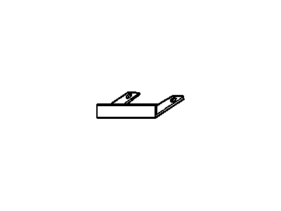 GM 12397950 BRACKET, License Plate