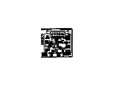 GM 52372543 Label, Engine Wiring Harness Accessory Relay & Fuse Identify