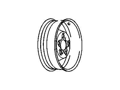 1982 Chevrolet S10 Spare Wheel - 9591885