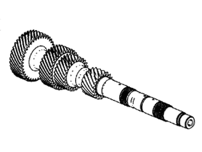 GM 19302594 Shaft,Counter Gear (38, 34, 26 & 19 Teeth)