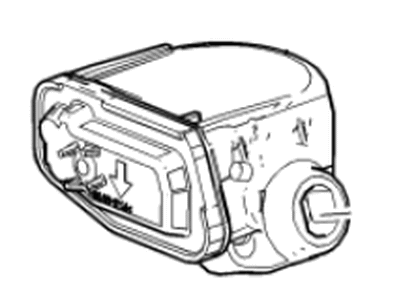 GMC TPMS Sensor - 13528563