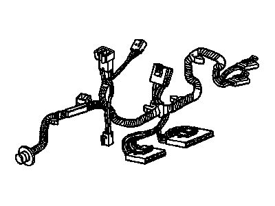 1994 Oldsmobile Achieva Body Wiring Harness Connector - 12127929