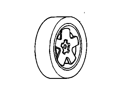 GM 12339174 Wheel Rim Unit, Aluminum