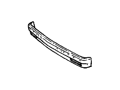 GM 15632823 Bar, Front Bumper Imp