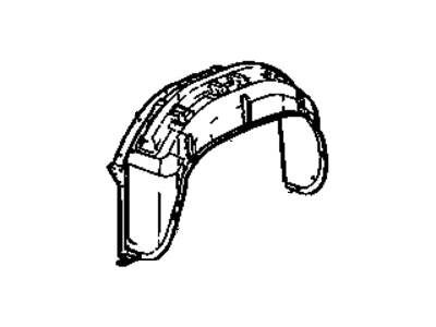 15116838 GM Panel Assembly, Pick Up Box Wheelhouse Illustration 1 of 1