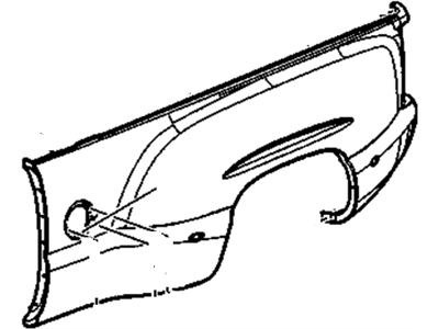 GM 15251777 Panel,Pick Up Box Outer Side