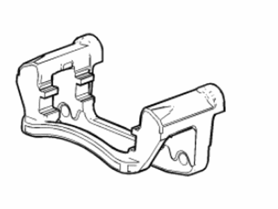 GM 84685101 Bracket Assembly, Rear Brk Clpr