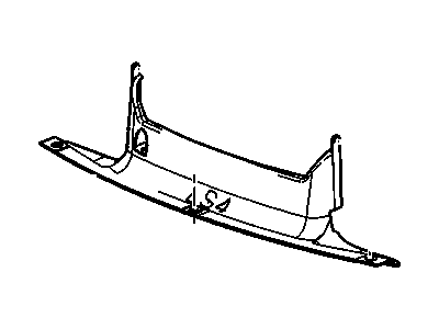 GM 10435518 Baffle, Radiator Air