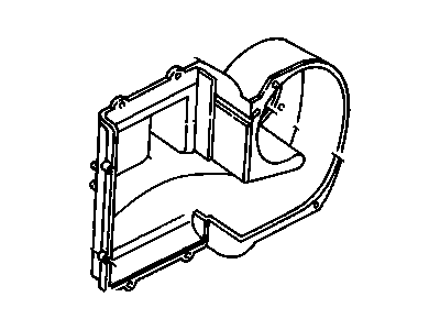 GM 3037644 Case,Blower