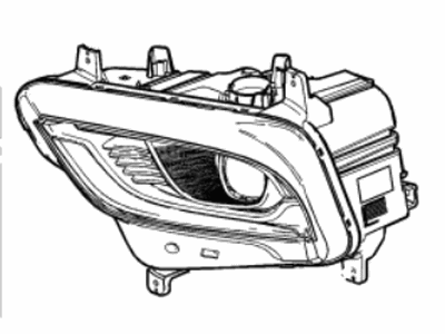 2023 Buick Enclave Headlight - 84848267