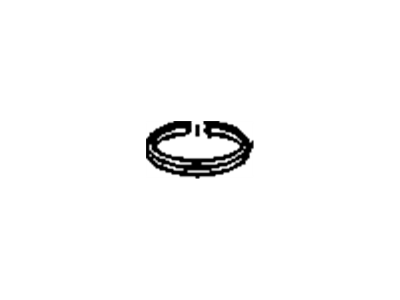 2002 GMC Yukon Transfer Case Output Shaft Snap Ring - 12547606