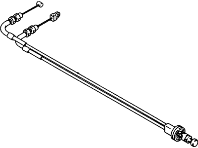 1990 Chevrolet Sprint Throttle Cable - 96067369
