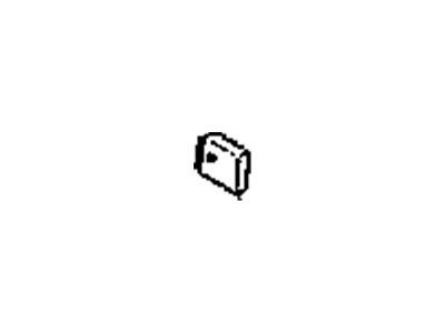 1253637 GM Buzzer, Seat Belt Timer. Illustration 1 of 1