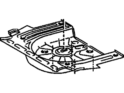 GM 22756016 Panel Assembly, Rear Floor Rear