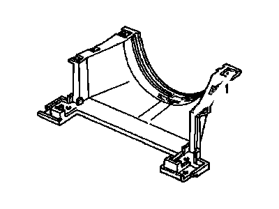 GM 15560275 Shroud, Radiator Fan Lower