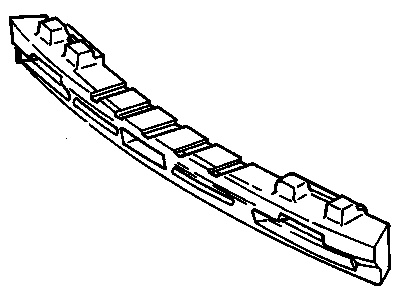 GM 22537798 Absorber Assembly, Front Bumper Energy