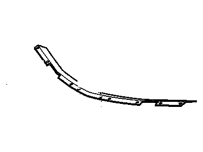 2001 Chevrolet Impala Weather Strip - 10288780