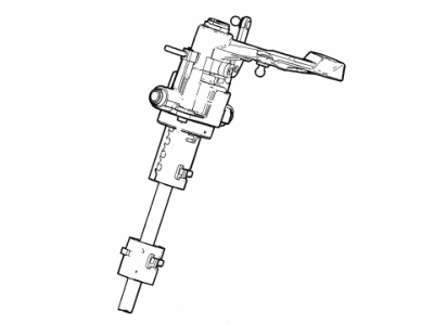 GM 55598090 Housing Assembly, Shift Control (W/ Shaft Control Shaft)