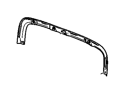 GM 15813760 Shield, Radiator Grille Sight
