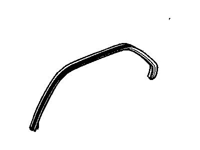 2005 Cadillac CTS Door Seal - 25771939
