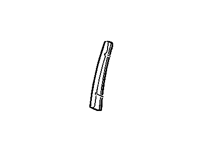GM 21997800 Applique,Rear Side Door Window Frame Front