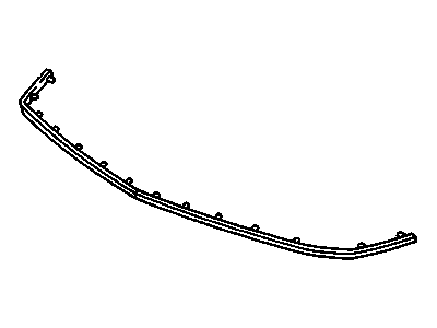 GM 14043087 Molding Assembly, Front Bumper Fascia Center