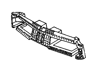 GM 16500755 Energy Absorber, Front Bumper