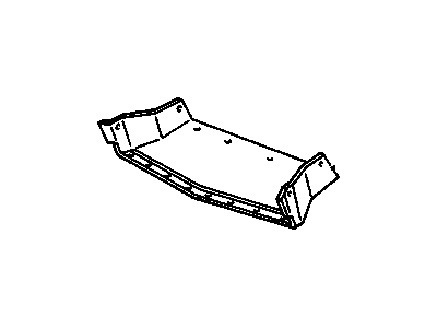 GM 14078642 Baffle, Radiator Air Lower