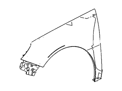 GM 22810641 Fender, Front (Lh)