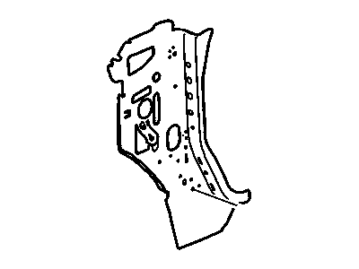 GM 25932602 Panel, Cowl Side 25932602 GM Panel, Cowl Side Illustration 1 of 1