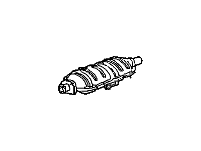 1986 Pontiac J2000 Catalytic Converter - 25100898